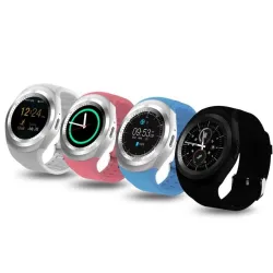 Bluetooth Y1 smart klocka med telefon Android kompatibel