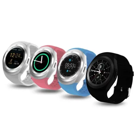 Bluetooth Y1 Smart-Uhr mit Handy Android kompatibel