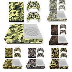 Xbox One S Console & Controller kamouflage design vinyl dekal hudklistermärke
