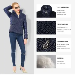 ChaquetasChaqueta transpirable cálida de invierno otoño