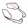 Universal moto guiador espelhos de vista traseira