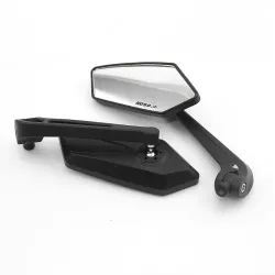 Universal moto guiador espelhos de vista traseira