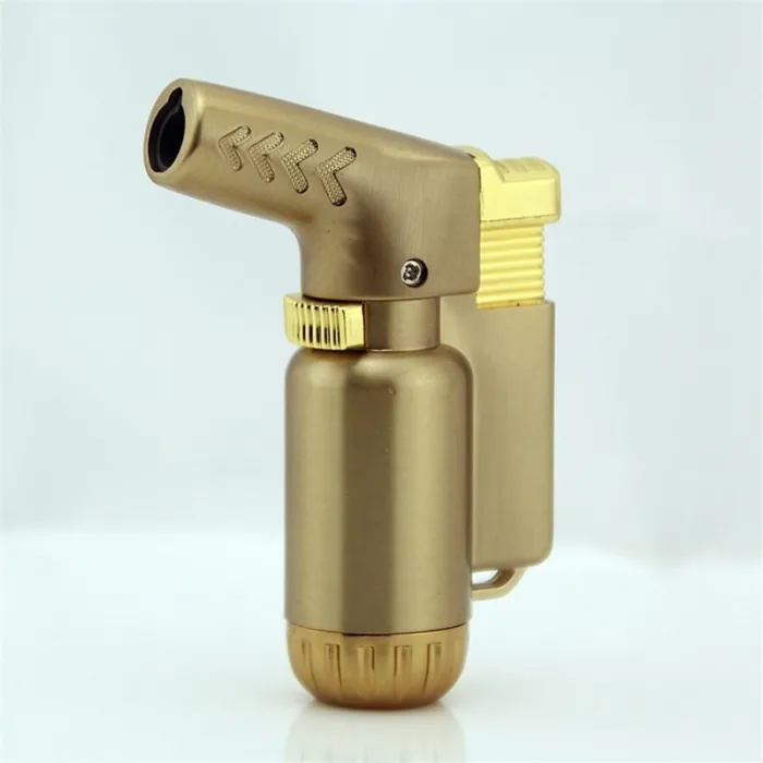 Compact butane turbo jet lighter
