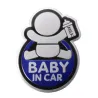 PegatinasBABY EN CAR reflectante pegatina de coche 3D impermeable