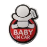 BABY IN CAR reflektierende 3D Auto Aufkleber wasserdicht