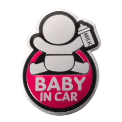 BABY IN CAR reflektierende 3D Auto Aufkleber wasserdicht