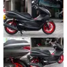 Partes de motosMotocicleta - scooter - pegatina de vinilo negro mate