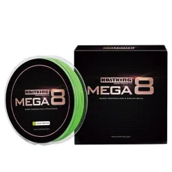 Mega8 super forte 274M 8 brins tièdes PE corde de pêche tressée corde multifilament