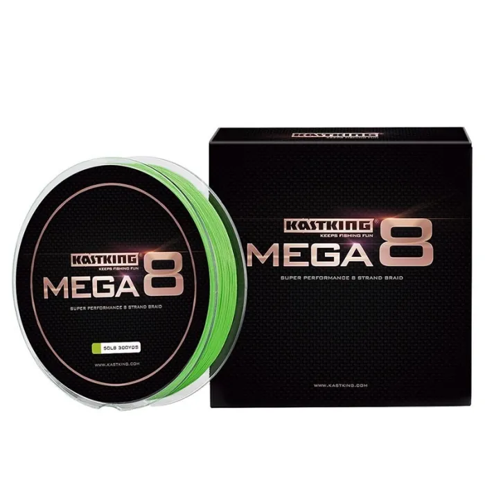 Mega8 super forte 274M 8 brins tièdes PE corde de pêche tressée corde multifilament