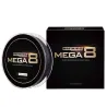 Mega8 super forte 274M 8 brins tièdes PE corde de pêche tressée corde multifilament