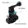 Gopro Hero 5 SJ6000 Xiaomi Yi2 rotatable pyörän kahvavuori, adapteri