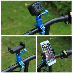 Gopro Hero 5 SJ6000 Xiaomi Yi2 support de support rotatif pour guidon