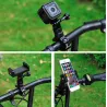 Gopro Hero 5 SJ6000 Xiaomi Yi2 rotatable pyörän kahvavuori, adapteri