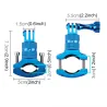 Gopro Hero 5 SJ6000 Xiaomi Yi2 support de support rotatif pour guidon