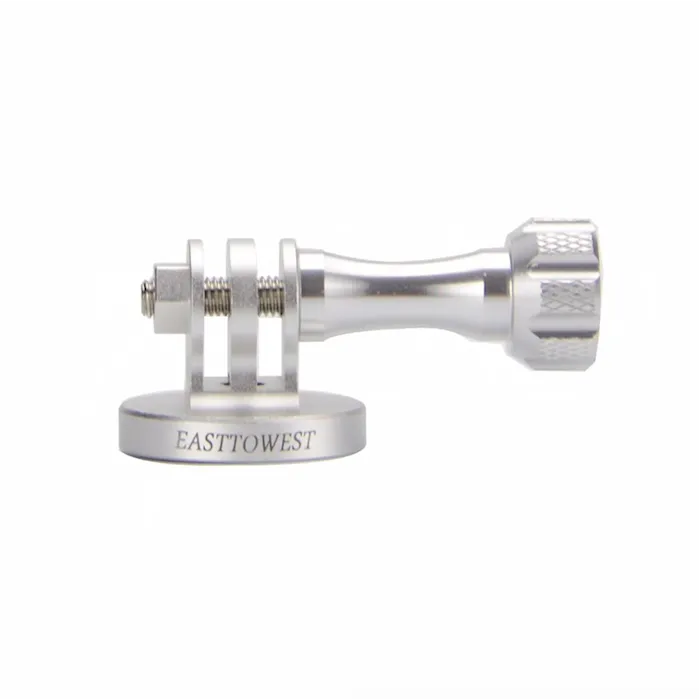 SoportesGopro Hero 6 5 4 3+ Sesión Sj4000 Xiaomi Yi Acción Cámara de aluminio tornillo de tornillo ajustador de montaje