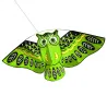 Cometacolorido búho fácil kite de mosca 110 * 50cm