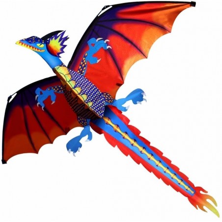 Colorful flying dragon - kite - 140 * 120cm