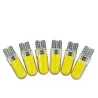 T10 W5W LED COB ljus silikon bil signal lampa 12V 194 501 lampa 10 st