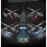 DM DM107 WIFI FPV Dual 2MP Camera Optical Flow Altitude Hold Foldable RC Drone Quadcopter