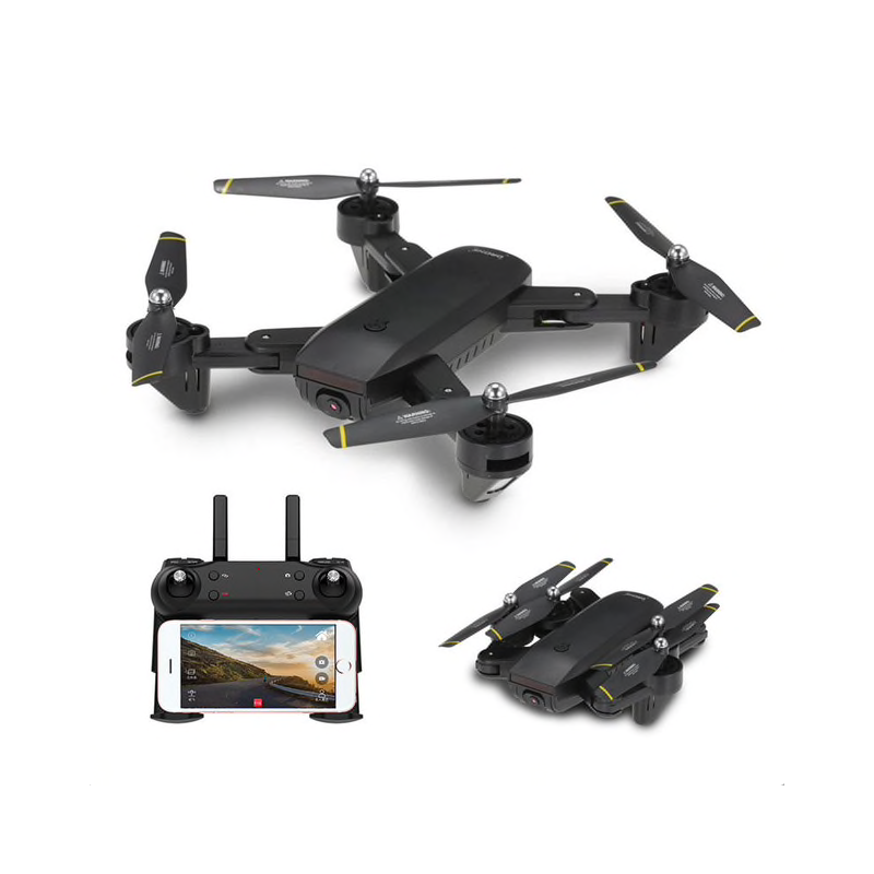 DM DM107 WIFI FPV Podwójna 2MP Kamera Optyczny Przepływ Zawis Składany RC Drone QuadcopterDrona