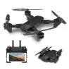 DM 107 WIFI FPV Dual 2MP Camera Optical Flow Altitude Hold Foldable RC Drone Quadcopter