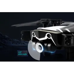 DronesJDRC JD-20S JD20S WiFi FPV Foldable Drone 2MP HD Cámara RC Quadcopter RTF