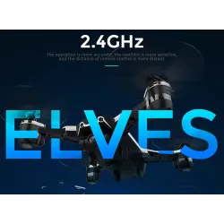DronesJDRC JD-20S JD20S WiFi FPV Foldable Drone 2MP HD Cámara RC Quadcopter RTF