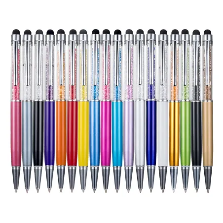 stylo à bille en cristal métallique