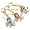 Kristallen octopus sleutelhangerSleutelhangers