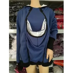 Ropa de maternidadKangaroo Chaqueta capucha chaqueta bebé capucha capucha capucha