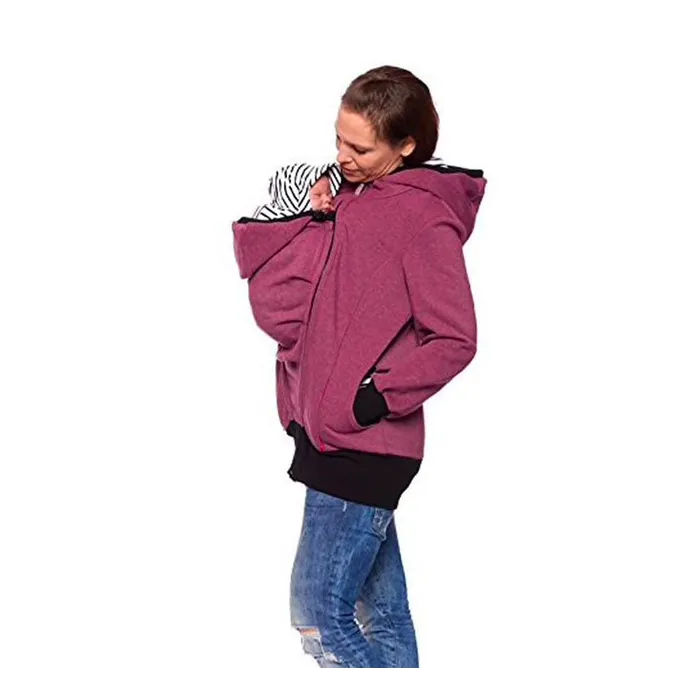 Kangaroo Pouch hoodie jacket Baby Carrier