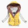 Slim-design veste chaude vest bodywarmer coton