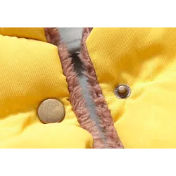 ChaquetasChaqueta tibia de diseño delgado con capucha algodón enano