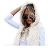 Fur Weste - Kapuzenkörperwärmer - Jacke