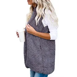 Fur vest - kehon lämpimämpi - takki