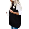 Fur vest - hooded body warmer - jacketJackets