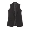 Elegant sleeveless coat vestJackets