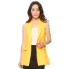 ChaquetasElegante chaleco sin mangas