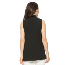 Elegant sleeveless coat vestJackets