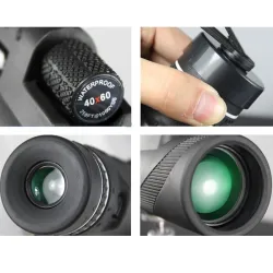 40 x 60 HD monokulaarinen voimakas binocular - teleskooppi yönäkö