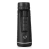40 x 60 BAK4 HD mini monocular teleskop med kompass