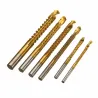 HSS 3 - 8mm titane plié bits 6 pcs