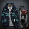 ChaquetasCamuflaje chaqueta capucha rompevientos unisex