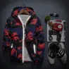 ChaquetasCamuflaje chaqueta capucha rompevientos unisex