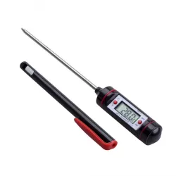 Utensilios para hornearTermómetro de alimentos digitales - acero inoxidable - para hornear - cocina - carne
