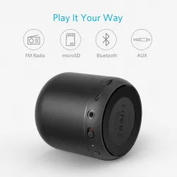 Anker Sound Kärna Mini - Bluetooth-högtalare - kraftfull bas - klart ljud