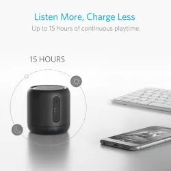 Anker SoundCore Mini - bluetooth speaker - krachtige bas - helder geluid - luidsprekerBluetooth Luidsprekers