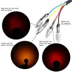 LED-moottoripyöräjarrutus & Käännä signaalivalot 2 pc