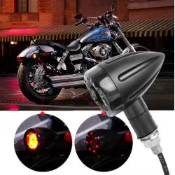 Freno moto LED e indicatori di segnale di svolta 2 pz