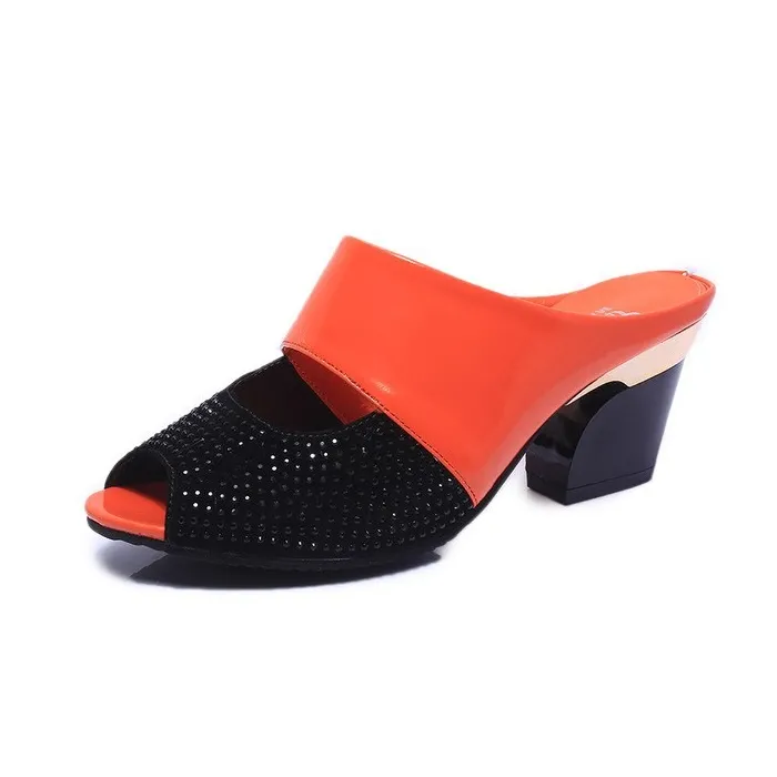 SandaliasSandalias de tacón grueso chanclas